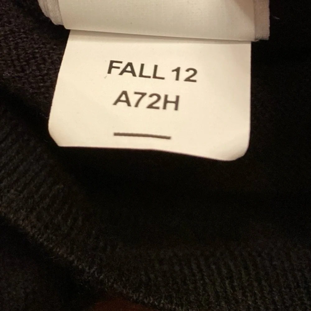 The North Face Men’s Black SZ L Gorpcore Cabin Wear Wool Blend Fleece Sweater
